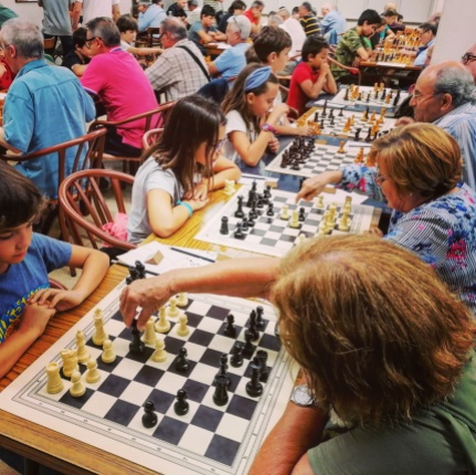 1a Trobada Intergeneracional d'escacs de Terrassa